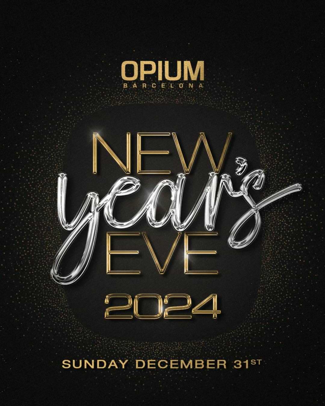opium barcelona new year's end
